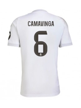 Real Madrid Eduardo Camavinga #6 Replika Hemmakläder 2025-26 Kortärmad